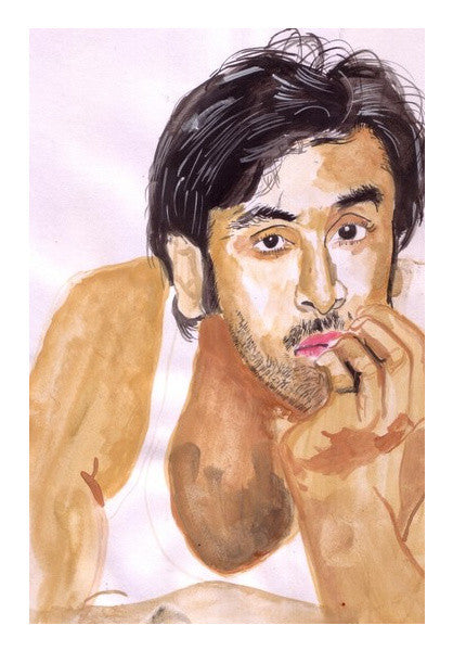 Bollywood superstar Ranbir Kapoor can intrigue and entertain with his versatility Wall Art