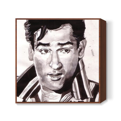 Bollywood star Shammi Kapoor made choreographers dance to his tunes Square Art Prints