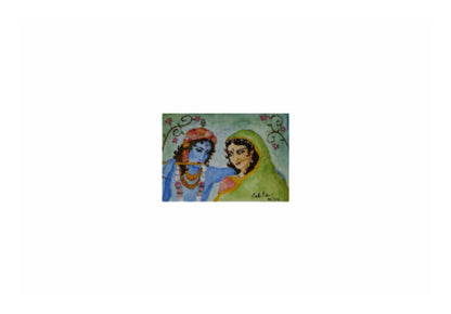 Wall Art, Radhe and krishna / artiste : Lalitavv, - PosterGully