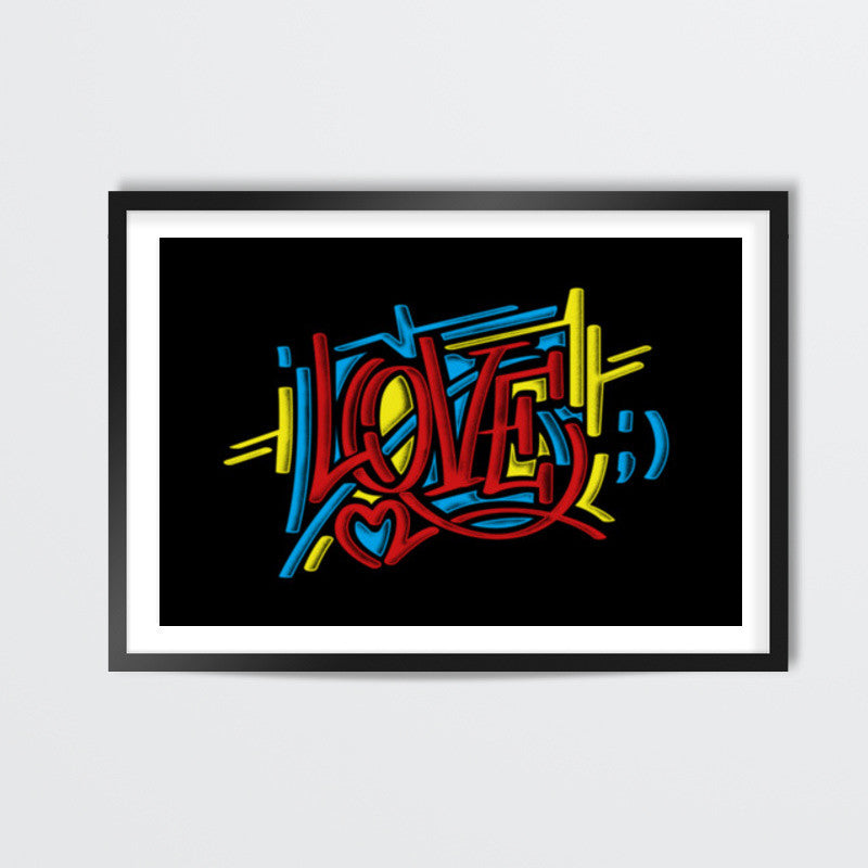 love graffiti Wall Art