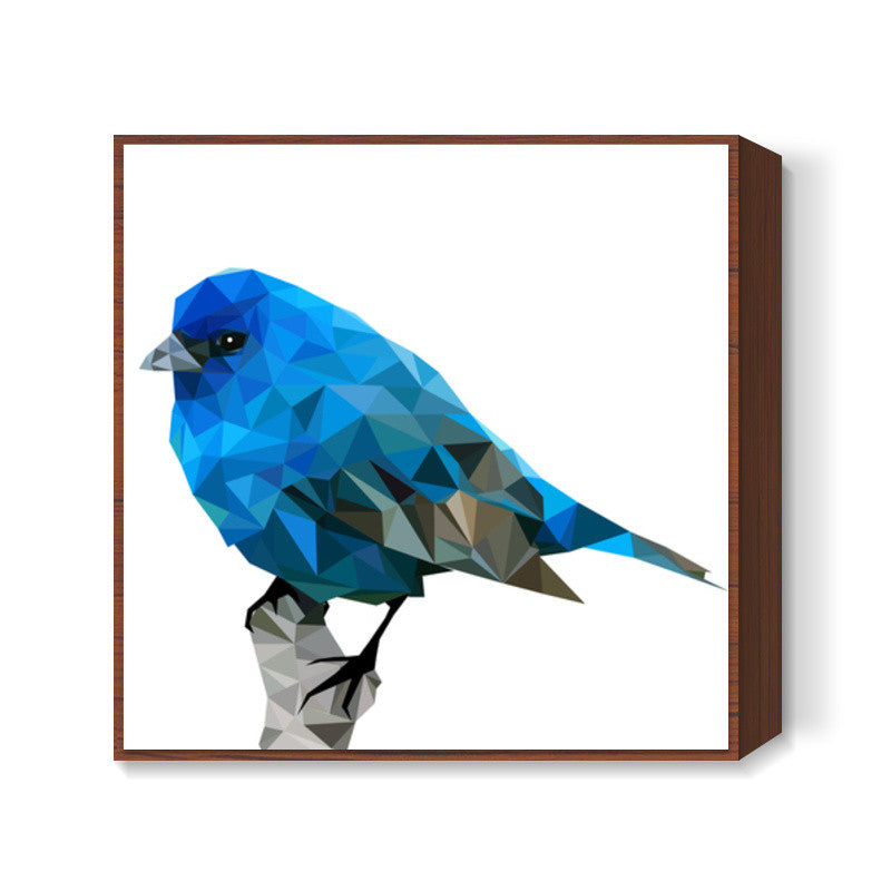 Blue Bird Square Art Prints