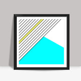 Pastel Geometry Square Art Prints