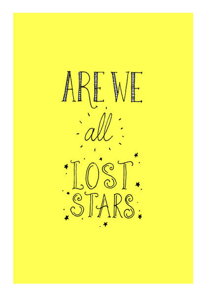 Lost Stars wall art Wall Art