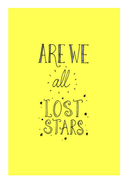 Lost Stars wall art Wall Art