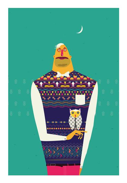 PosterGully Specials, OWL JACKSON Wall Art