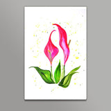 Pink Floral Art/ Shweta D