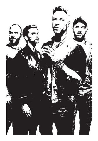 PosterGully Specials, COLDPLAY BAND Wall Art
