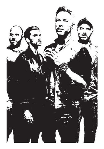 COLDPLAY BAND Art PosterGully Specials