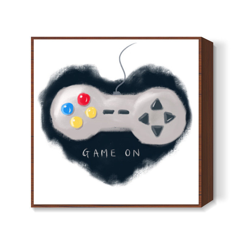 Game On Square Art Prints