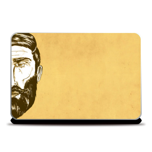 Laptop Skins, Bearded Laptop Skins