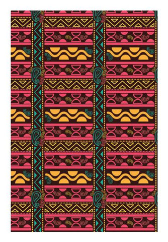 PosterGully Specials, Abstract geometric pattern african style Wall Art