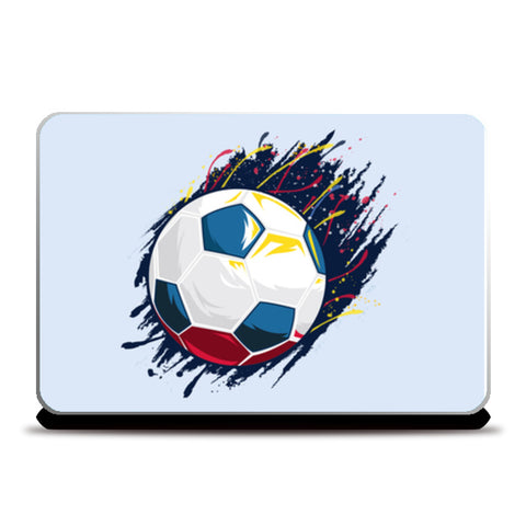 Smash Kick Football Art | #Footballfan Laptop Skins