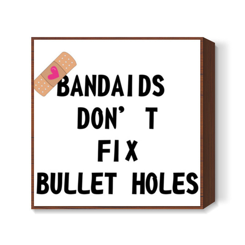 BANDAID! Square Art Prints