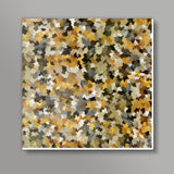 Desert Sand Camouflage Camo Pattern Background Square Art Prints
