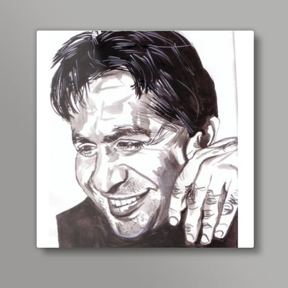 Dilip Kumar is the thespian Square Art Prints