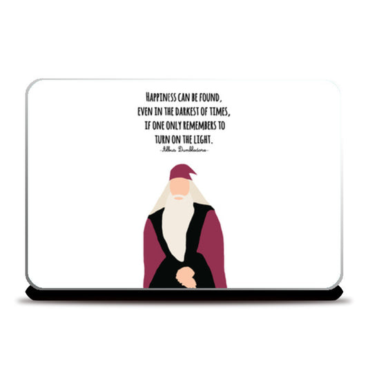 Harry Potter-Dumbledore quotes Laptop Skins