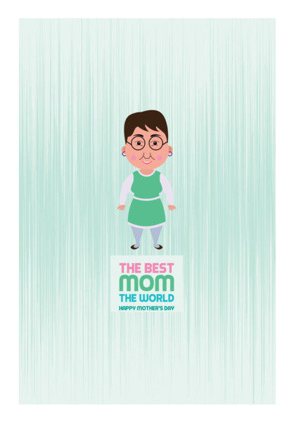 The Best Mom The World Art PosterGully Specials