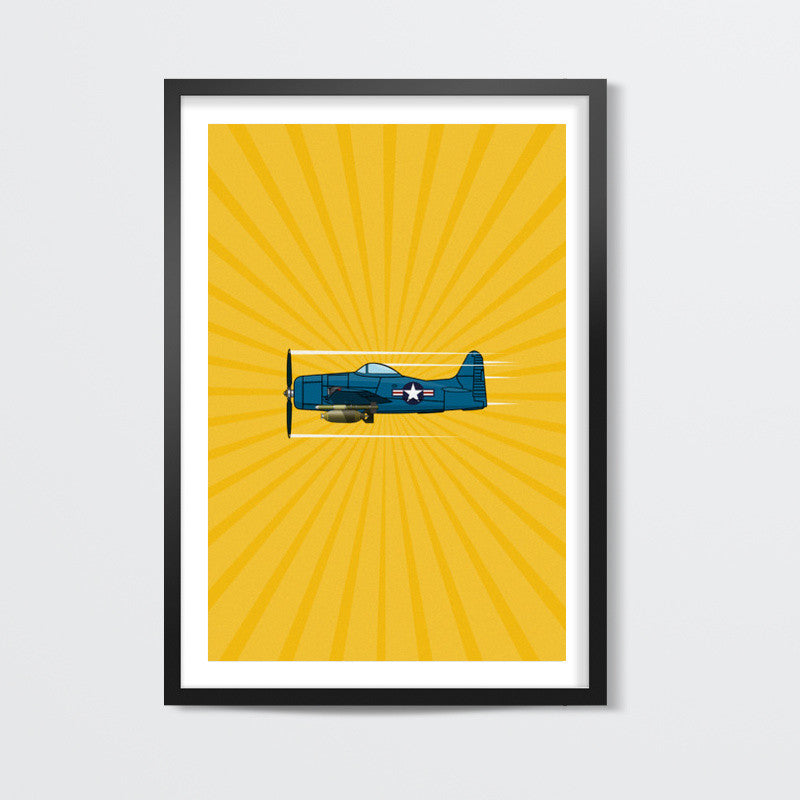 Grumman F8F Bearcat Wall Art