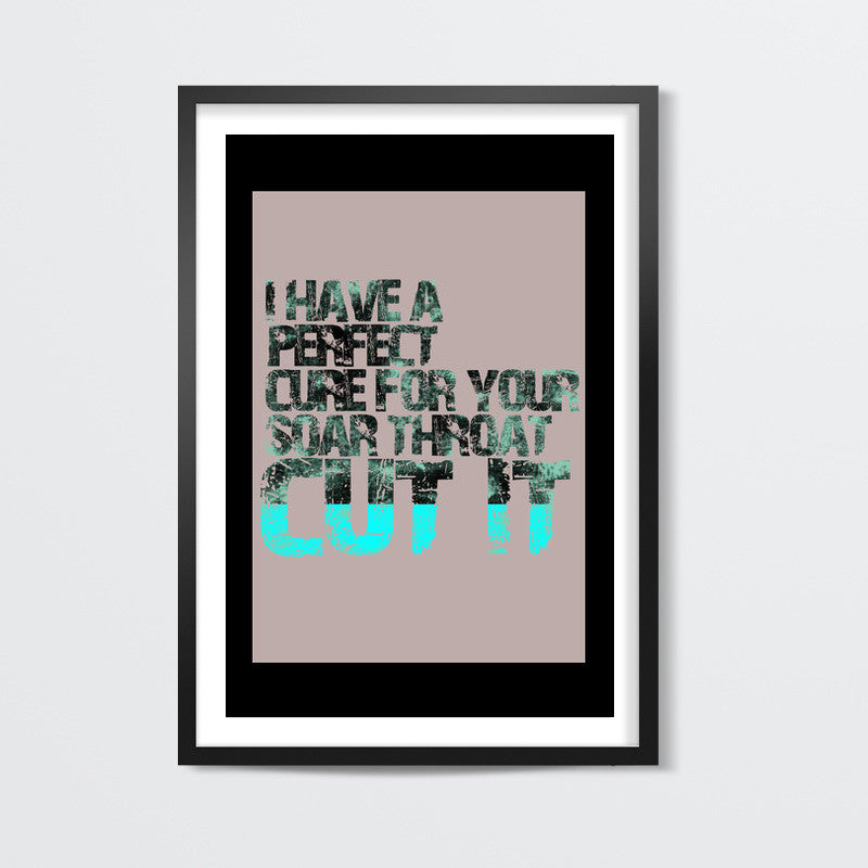Cut It Wall Art