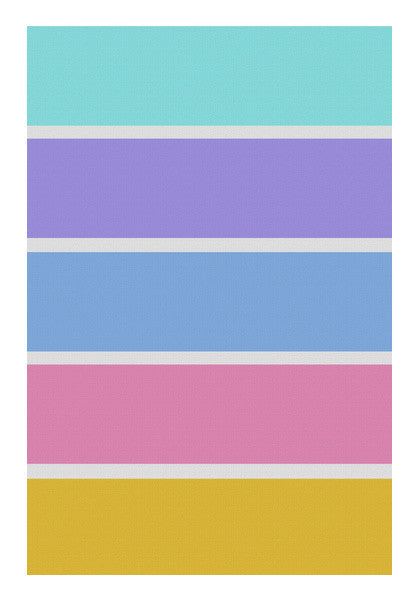 Wall Art, Childhood colors : Simple Pastel Wall Art