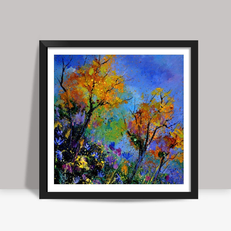 end of summer Square Art Prints