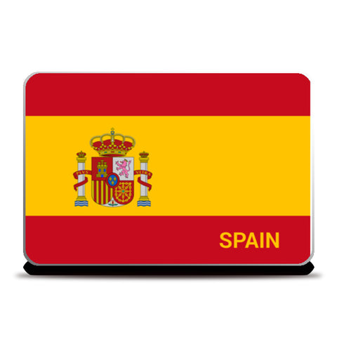 Spain | #Footballfan Laptop Skins