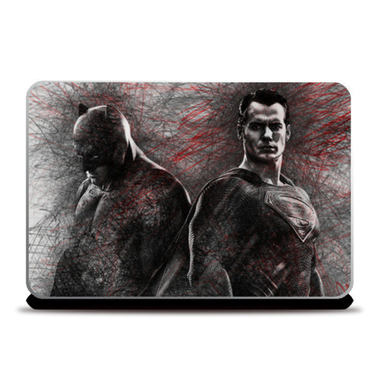 Superman vs Batman- Dawn Of Justice Laptop Skins