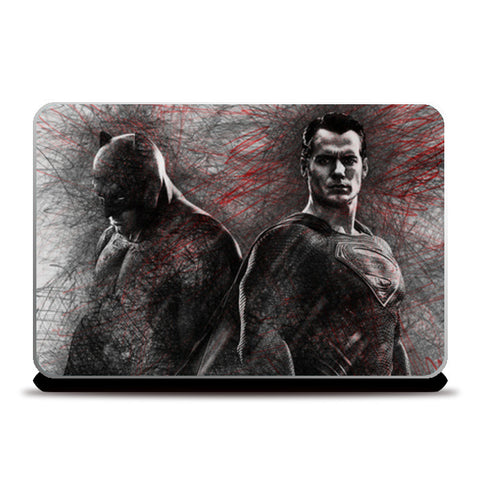 Superman vs Batman- Dawn Of Justice Laptop Skins