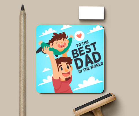 Father Making Son Fly Fathers Day | #Fathers Day Special  Coasters