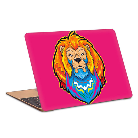 Pop Art Angry Lion Artwork Laptop Skin