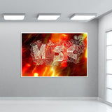 Blaze Wall Art