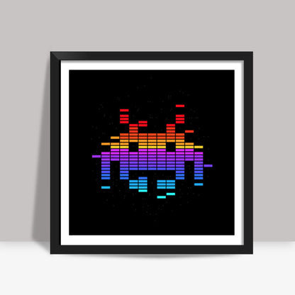 Space Equaliser Square Art Prints