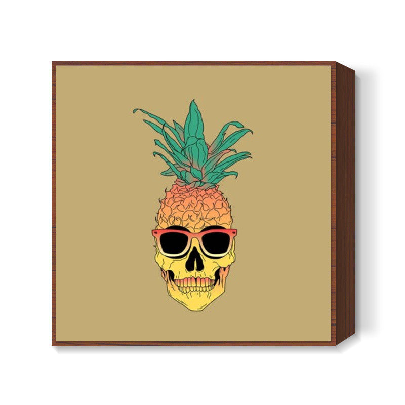 Skull Swag Square Art Prints