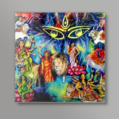 NAVADURGA Square Art Prints