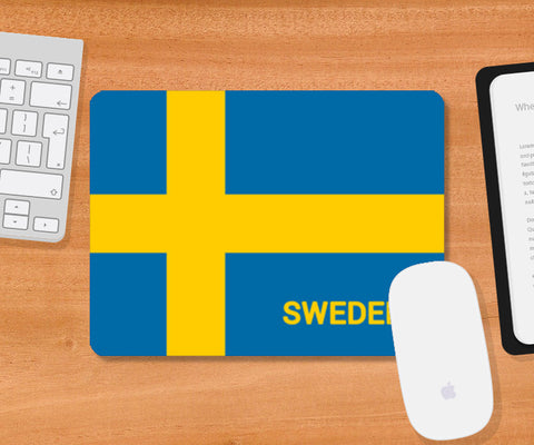 Sweden | #Footballfan  Mousepad