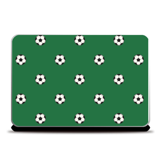 Football Ground With Balls | #Footballfan Laptop Skins