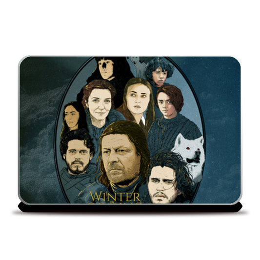 Laptop Skins, Game Of Thrones | Winter Is Coming Laptop Skins