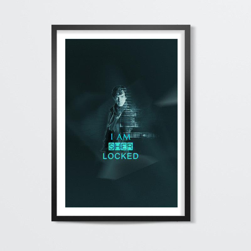 SHERLOCKED | Benedict Cumberbatch Wall Art