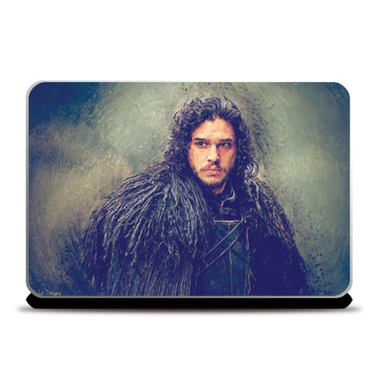 Jon Snow Painting Laptop Skins