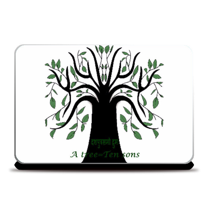 Laptop Skins, A tree ten sons Laptop Skins | Pratyasha Nithin, - PosterGully