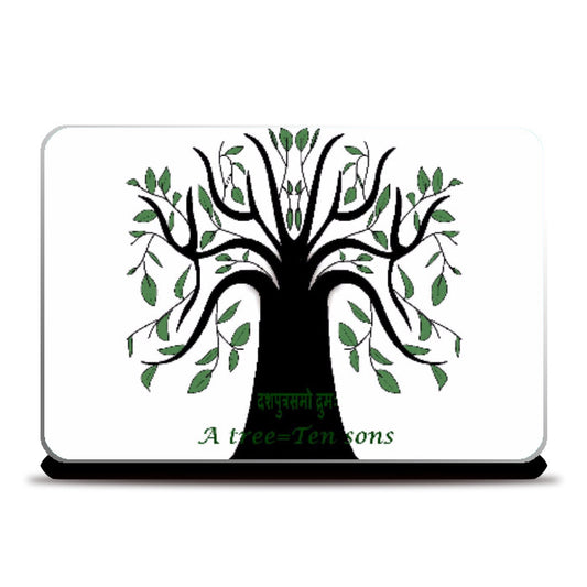 Laptop Skins, A tree ten sons Laptop Skins | Pratyasha Nithin, - PosterGully