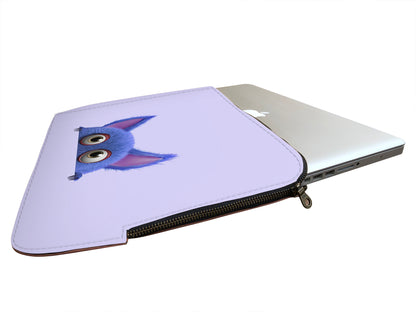 Cute Peeking Weirdo Laptop Sleeve