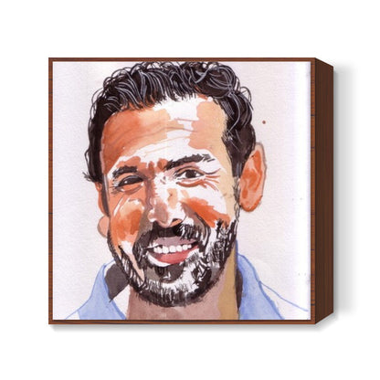 Bollywood star John Abraham has carved his own niche in Bollywood Square Art Prints