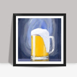 Beer Mug Square Art Prints