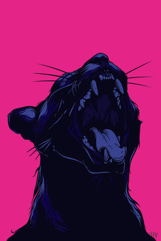 Screaming Cat PopArt
