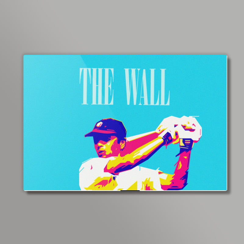 THE WALL DRAWID CRICKET INDIA WORLD CUP  Wall Art