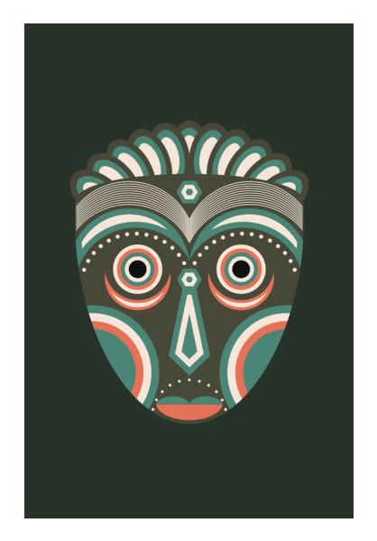 PosterGully Specials, Lulua Initiation Spirit Mask Wall Art