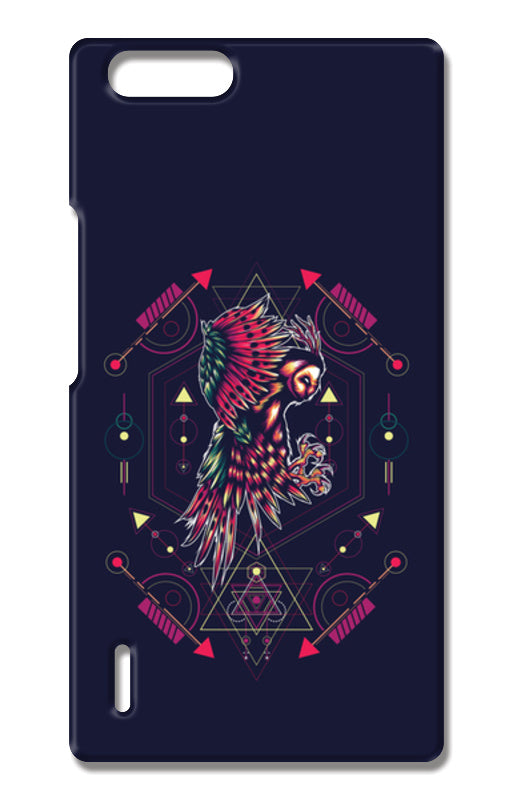 Owl Artwork Huawei Honor 6X Cases