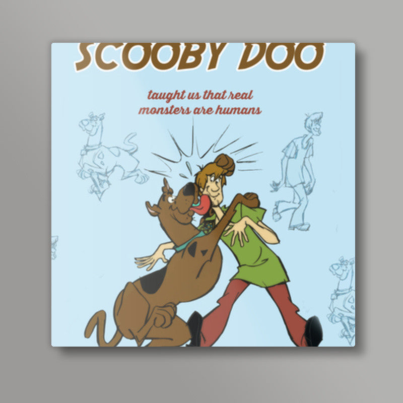 Scooby Doo Square Art Prints