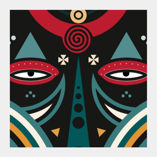 PosterGully Specials, Maasai Warrior Square Art Prints
